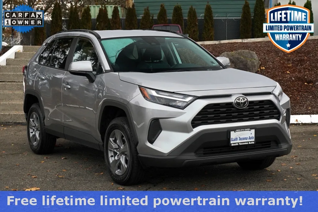 Silver 2025 Toyota RAV4 Hybrid XLE for sale in Tacoma, WA