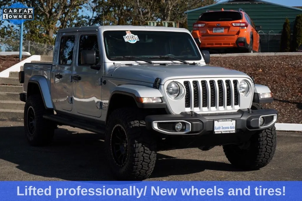 Silver 2023 Jeep Gladiator Overland for sale in Tacoma, WA