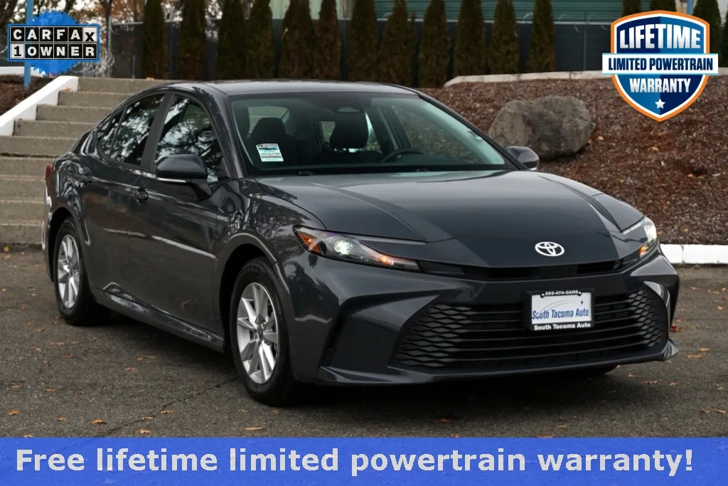 Black 2025 Toyota Camry LE for sale in Tacoma, WA