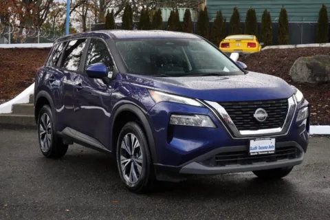 Blue 2023 Nissan Rogue SV for sale in Tacoma, WA