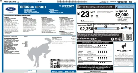 Photos of 2024 Ford Bronco Sport Badlands for sale in Orem, UT at AutoMatch