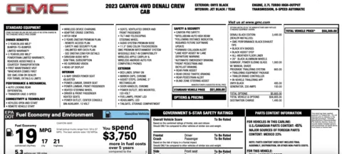 Photos of 2023 GMC Canyon Denali for sale in Orem, UT at AutoMatch