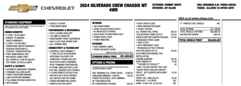 Photos of 2024 Chevrolet Silverado 3500HD CC Work Truck for sale in Orem, UT at AutoMatch