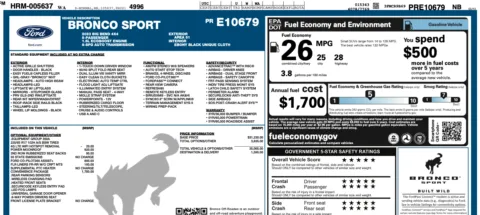 Photos of 2023 Ford Bronco Sport Big Bend for sale in Orem, UT at AutoMatch