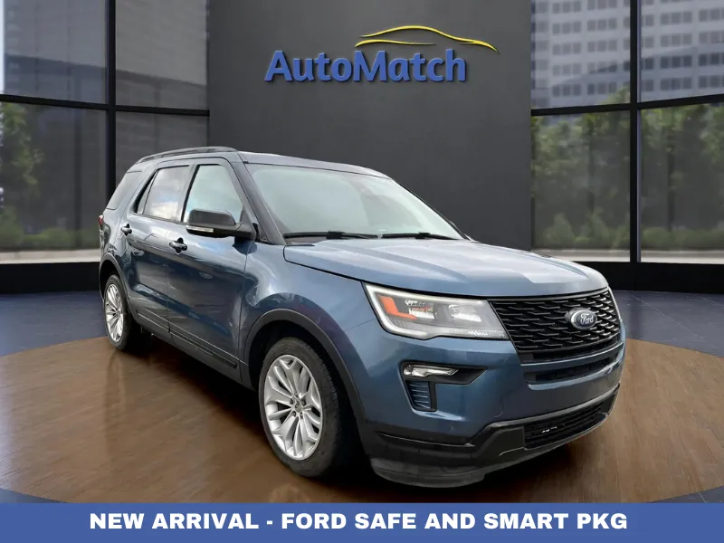 Blue 2018 Ford Explorer Sport for sale in Orem, UT