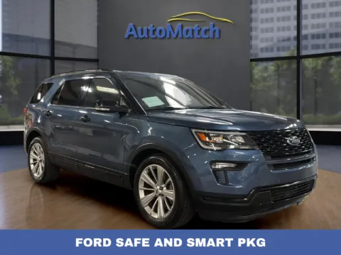 Blue 2018 Ford Explorer Sport for sale in Orem, UT