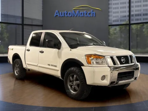 White 2013 Nissan Titan PRO-4X for sale in Orem, UT
