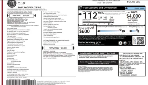 Photos of 2017 FIAT 500e for sale in Orem, UT at AutoMatch