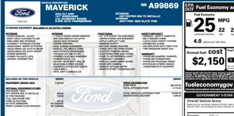 Photos of 2024 Ford Maverick XLT for sale in Orem, UT at AutoMatch