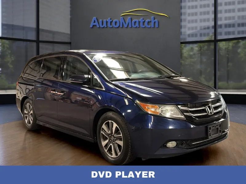 Blue 2016 Honda Odyssey Touring Elite for sale in Orem, UT