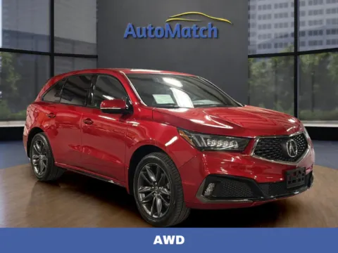 Red 2020 Acura MDX SH-AWD w/Tech w/A-SPEC for sale in Orem, UT