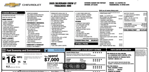 Photos of 2025 Chevrolet Silverado 1500 LT Trail Boss for sale in Orem, UT at AutoMatch