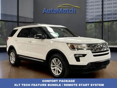 White 2019 Ford Explorer XLT for sale in Orem, UT