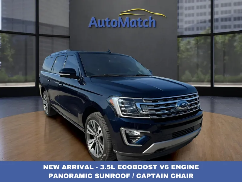 Blue 2021 Ford Expedition MAX Limited for sale in Orem, UT
