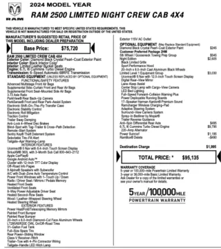 Photos of 2024 Ram 2500 Limited for sale in Orem, UT at AutoMatch
