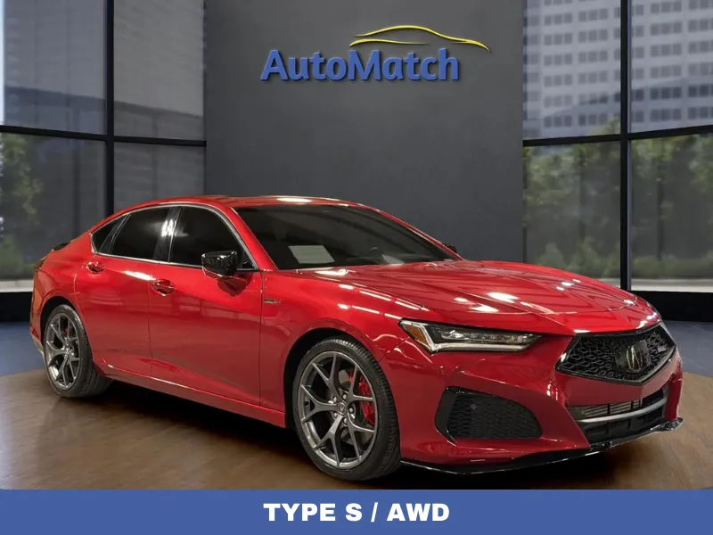 Red 2023 Acura TLX SH-AWD Type S w/Perf. Wheel+Tire for sale in Orem, UT
