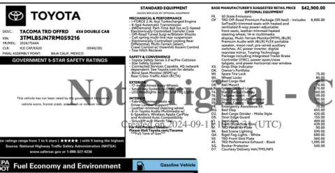 Photos of 2024 Toyota Tacoma TRD Off-Road for sale in Orem, UT at AutoMatch