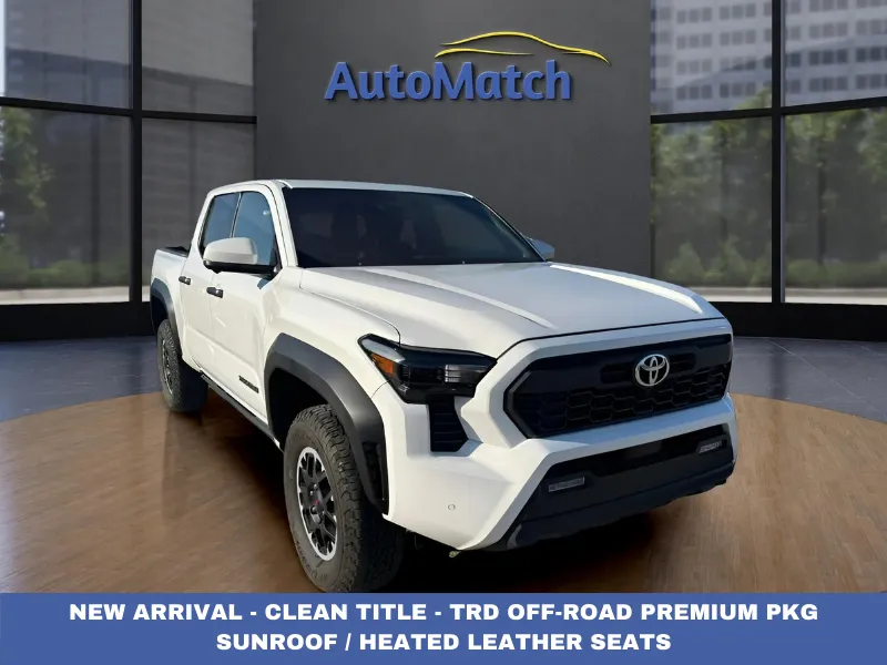 White 2024 Toyota Tacoma TRD Off-Road for sale in Orem, UT