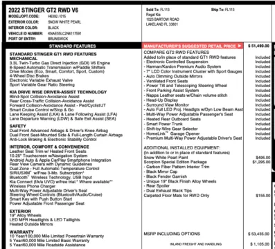 Photos of 2022 Kia Stinger GT2 for sale in Orem, UT at AutoMatch