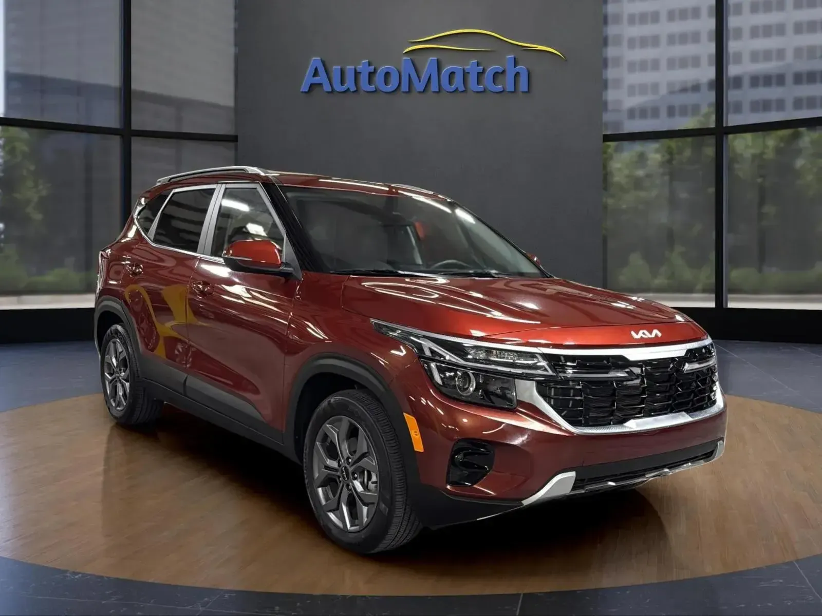 Orange 2024 Kia Seltos S for sale in Orem, UT