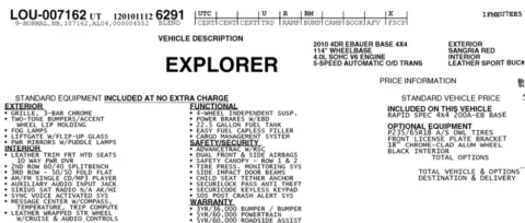 Photos of 2010 Ford Explorer Eddie Bauer for sale in Orem, UT at AutoMatch