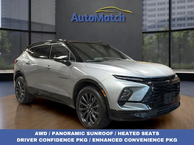 Gray 2023 Chevrolet Blazer RS for sale in Orem, UT