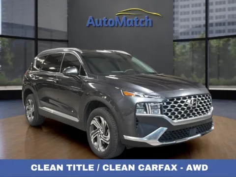 Gray 2022 Hyundai SANTA FE SEL for sale in Orem, UT