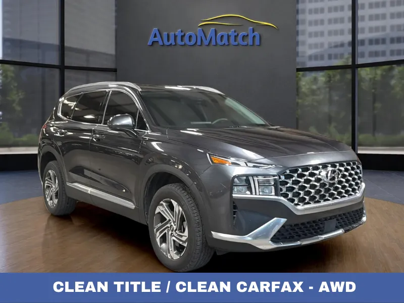 Gray 2022 Hyundai SANTA FE SEL for sale in Orem, UT