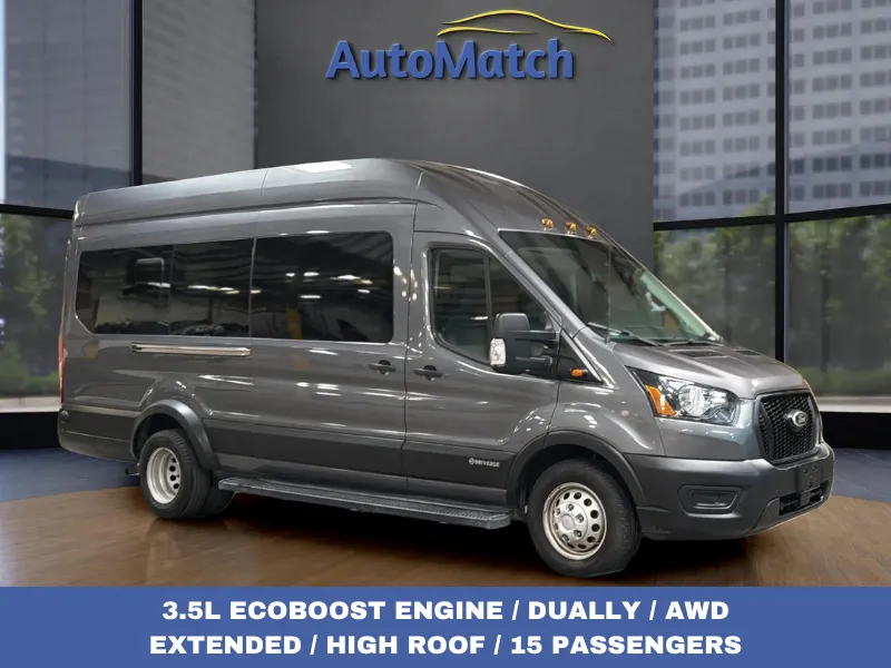 Gray 2021 Ford Transit 350 HD XL for sale in Orem, UT