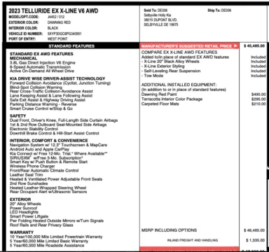 Another view of 2023 Kia Telluride EX X-Line for sale in Orem, UT at AutoMatch