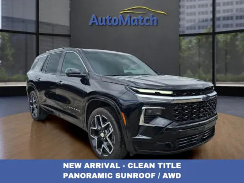 Black 2025 Chevrolet Traverse High Country for sale in Orem, UT