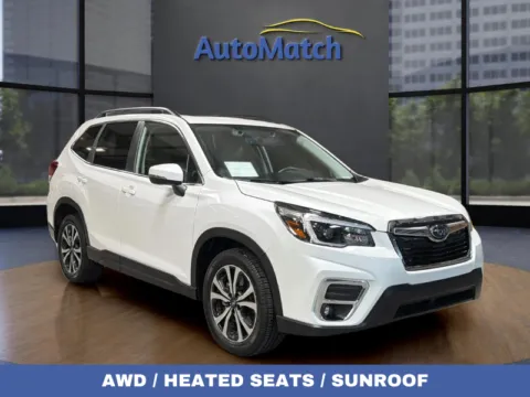 White 2021 Subaru Forester Limited for sale in Orem, UT