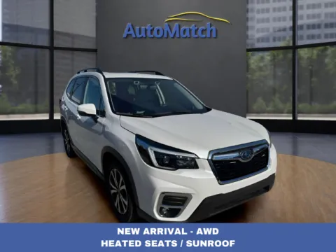 White 2021 Subaru Forester Limited for sale in Orem, UT