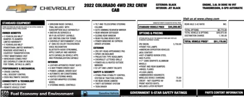 Photos of 2022 Chevrolet Colorado ZR2 for sale in Orem, UT at AutoMatch