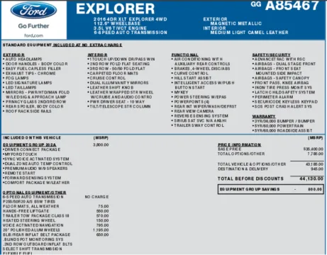 Photos of 2016 Ford Explorer XLT for sale in Orem, UT at AutoMatch