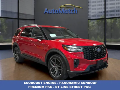 Red 2025 Ford Explorer ST-Line for sale in Orem, UT