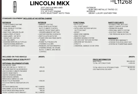 Photos of 2017 Lincoln MKX Select for sale in Orem, UT at AutoMatch