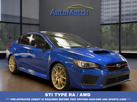 Blue 2018 Subaru WRX STI Type RA for sale in Orem, UT
