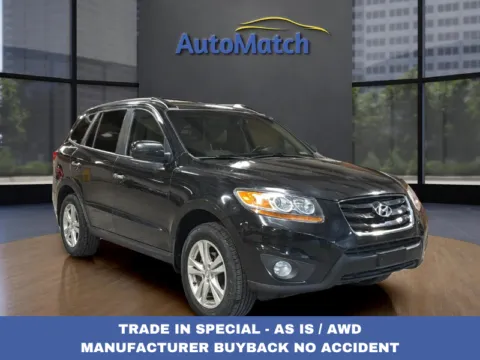 Black 2011 Hyundai SANTA FE Limited for sale in Orem, UT