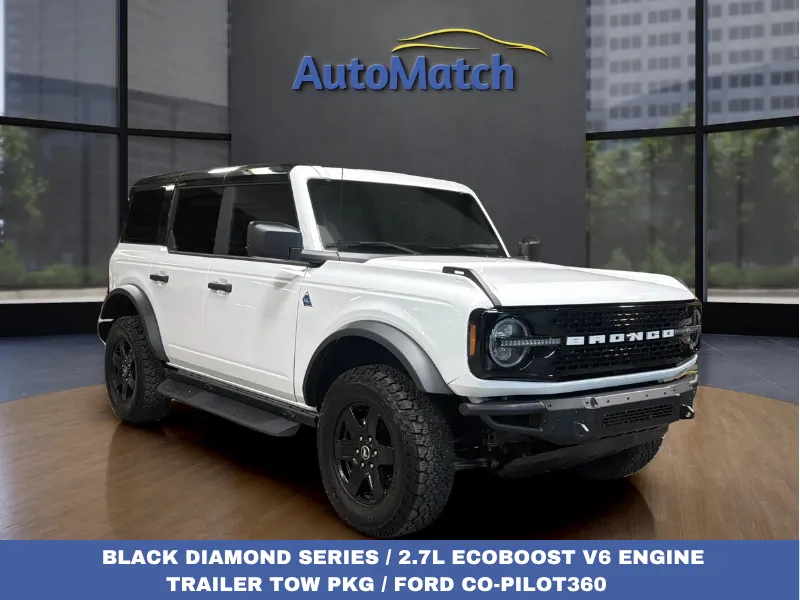 White 2024 Ford Bronco Black Diamond for sale in Orem, UT