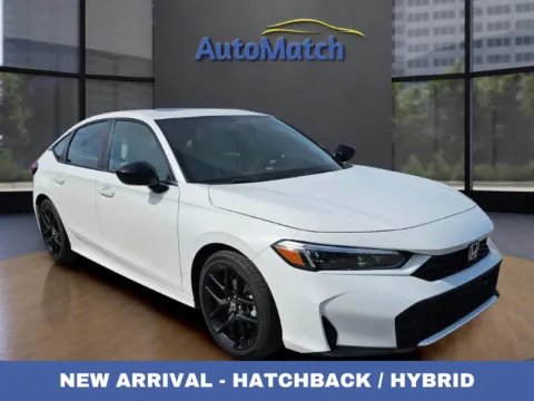 White 2025 Honda Civic Hybrid Sport for sale in Orem, UT