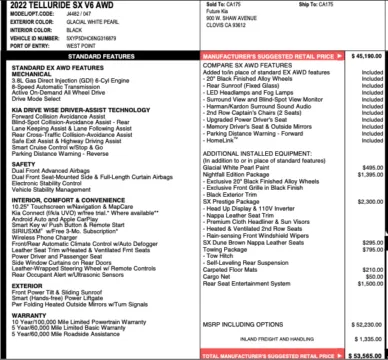 Photos of 2022 Kia Telluride SX for sale in Orem, UT at AutoMatch