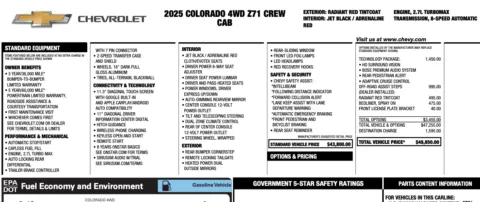 Photos of 2025 Chevrolet Colorado Z71 for sale in Orem, UT at AutoMatch