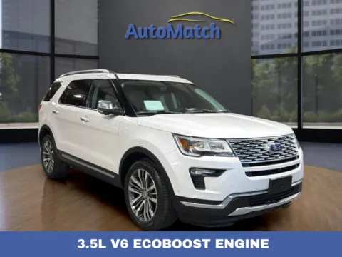White 2018 Ford Explorer Platinum for sale in Orem, UT