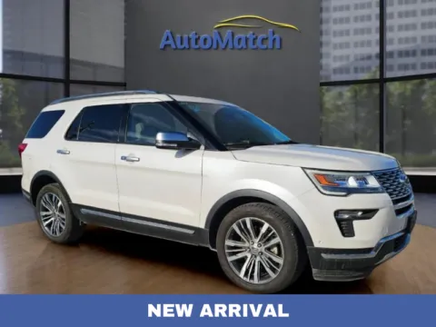 White 2018 Ford Explorer Platinum for sale in Orem, UT
