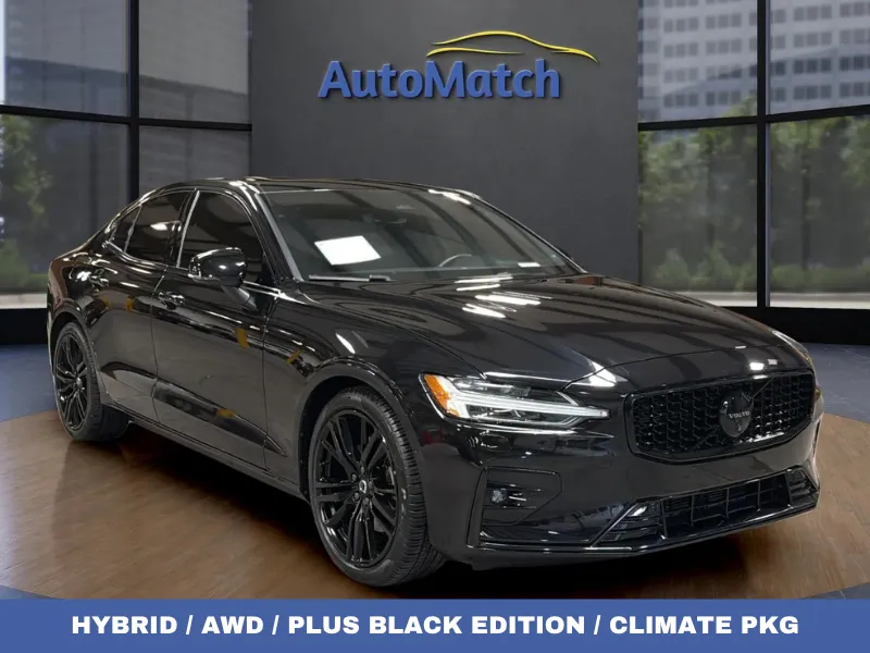 Black 2024 Volvo S60 B5 Plus Black Edition for sale in Orem, UT