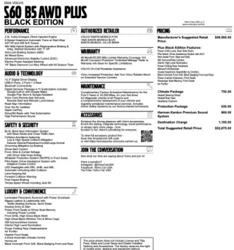 Photos of 2024 Volvo S60 B5 Plus Black Edition for sale in Orem, UT at AutoMatch