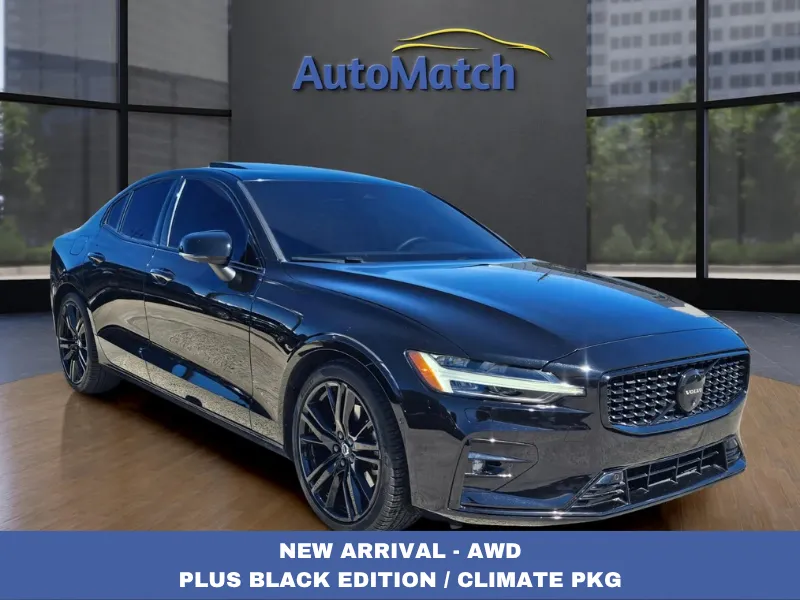 Black 2024 Volvo S60 B5 Plus Black Edition for sale in Orem, UT