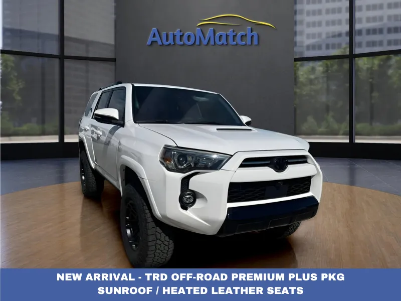 White 2023 Toyota 4Runner TRD Off-Road Premium for sale in Orem, UT