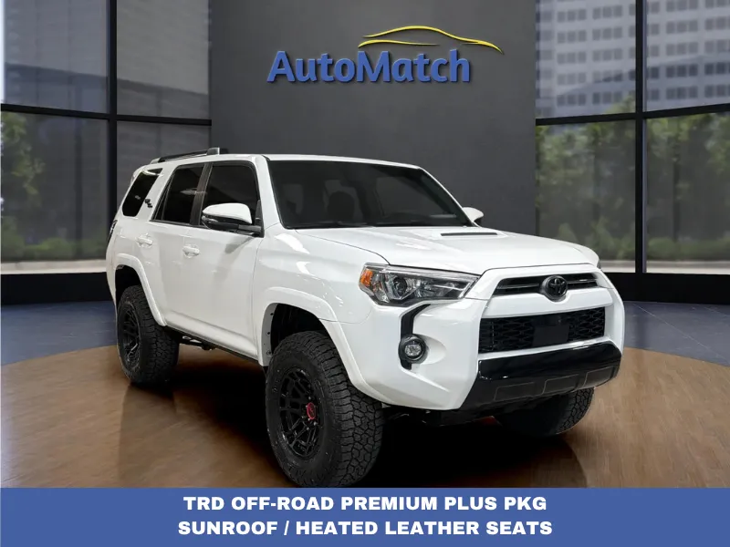 White 2023 Toyota 4Runner TRD Off-Road Premium for sale in Orem, UT